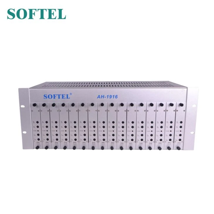 16  yn  1  Modulator CATV Sefydlog