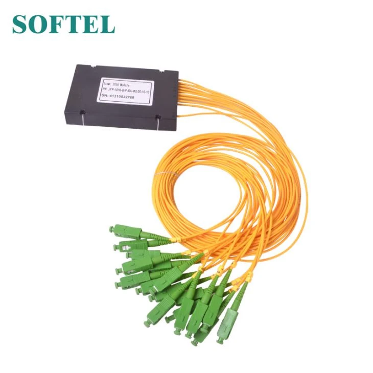 Llorweddol Optig Ffibr 1x16 PLC