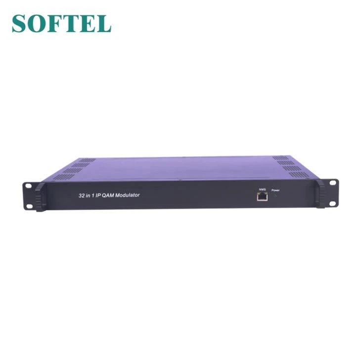 32 Sianel Modulator IP Qam