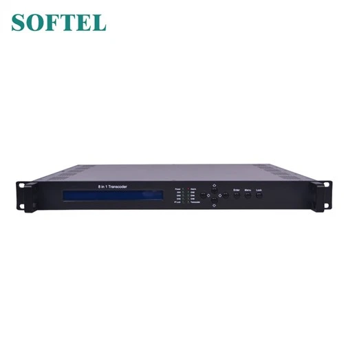 IP Mewnbynnu ASI Allbwn IPTV Transcoder
